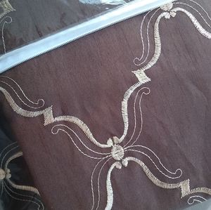 BRAND NEW matching Shower Curtain & Window Curtain